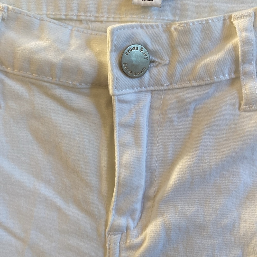 Crown and Ivy White jeans - Picture 3 of 8
